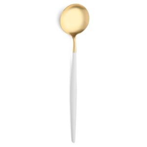 Goa White Gold Serving Spoon by Cutipol