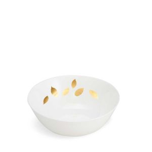 Gold Leaf Salad Bowl by Dibbern