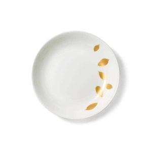 Gold Leaf Soup Plate by Dibbern