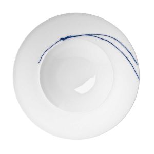 Granat Pasta Plate by Hering Berlin