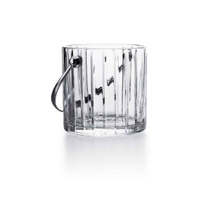 Harmonie Ice Bucket With Stainless Steel Handles by Baccarat