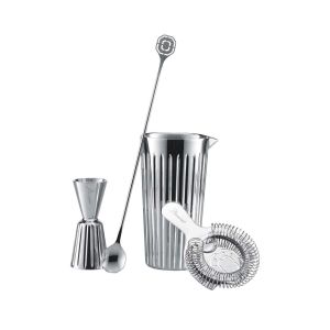 Harmonie Set 4 Bar Accessories Stainless Steel by Baccarat