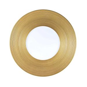 Hemisphere Gold 29cm Plate by Jl Coquet