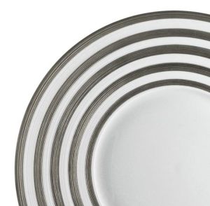 Hemisphere Platinum Stripes Egg-Cup 14cm by JL Coquet