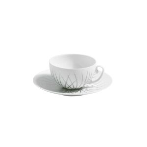 Hemisphere Toundra Platinum Tea Cup by JL Coquet