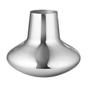 Hk Vase Large Vase Stainless by Georg Jensen