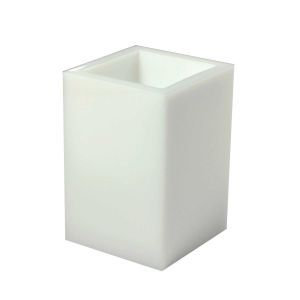 Ice White Brush Holder by Mike & Ally