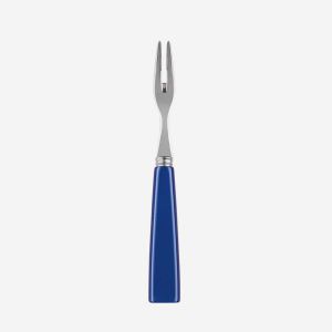 Icone Lapis Blue Cocktail Fork by Sabre