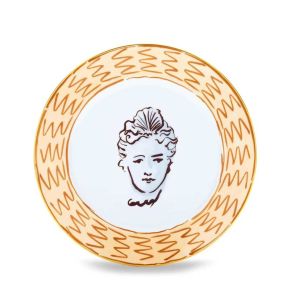 Il Viaggio Di Nettuno Dinner Plate - Terracotta by Ginori