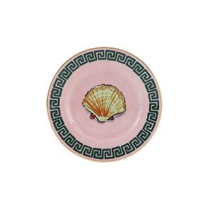 Il Viaggio Di Nettuno Pink Bread Plate by Richard Ginori