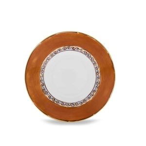 Il Viaggio Di Nettuno Soup Plate - Terracotta by Ginori