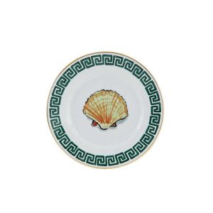 Il Viaggio Di Nettuno White Bread Plate by Richard Ginori