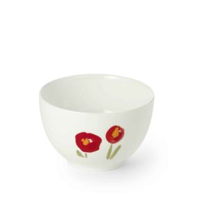 Impression Bowl 0.40 L, 12.5 cm Red Poppy by Dibbern