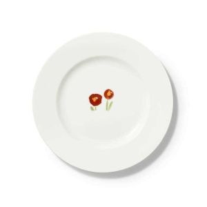 Impression Plate 26,5 cm Red Poppy by Dibbern