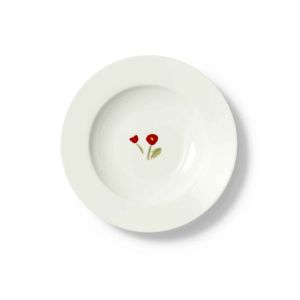 Impression Soup Plate 23 cm Red by Dibbern