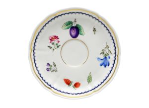 Italian Fruit Coffee Saucer by Richard Ginori