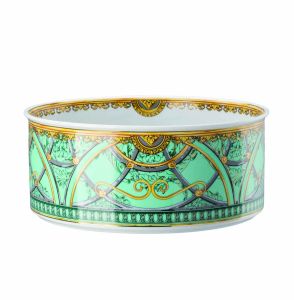 La Scala del Palazzo Verde Bowl 8 1/2 in by Versace