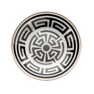Labirinto Nero Coffee Saucer by Richard Ginori