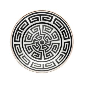 Labirinto Nero Bread Plate by Richard Ginori