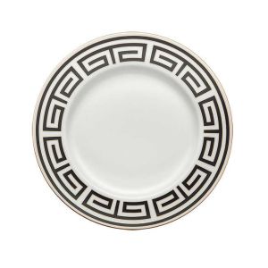 Labirinto Nero Dinner Plate by Richard Ginori