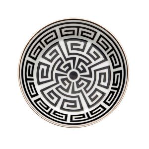 Labirinto Nero Tea Saucer by Richard Ginori