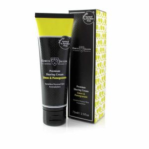 Limes & Pomegranate Natural Premium Shaving Cream Tube by Edwin Jagger