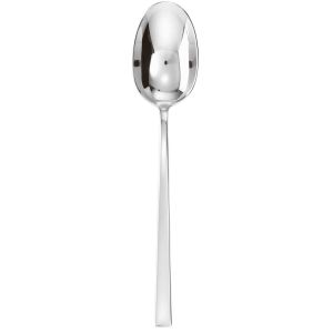 Linea Q Silverplated Serving Spoon by Sambonet