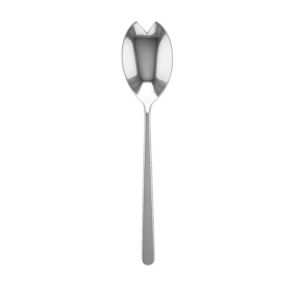 Linea Stainless Mirror Salad Serving Spoon by Mepra
