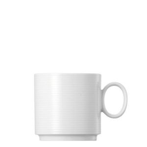 Loft White Coffee Cup Stackable by Rosenthal