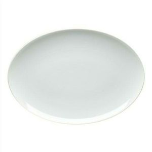 Loft White Oval Platter 15.75 In by Rosenthal
