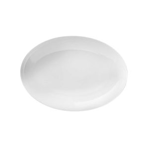 Loft White Platter Oval 10.5 In by Rosenthal