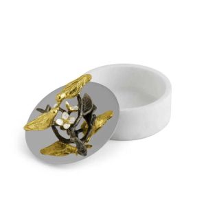 Lovebirds Trinket Box by Michael Aram