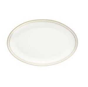 Malmaison Imperiale Gold Oval Platter 11&quot by Christofle