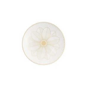 Malmaison Imperiale Porcelain Bread Plate Gold by Christofle