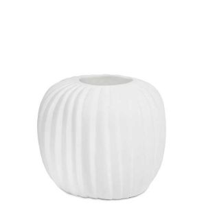 Manakara Vase Round Opal by Guaxs