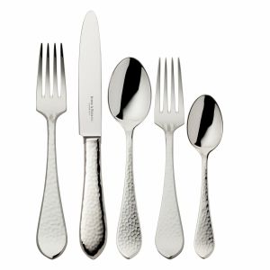 Martele Silverplate 5-Piece Place Setting by Robbe & Berking