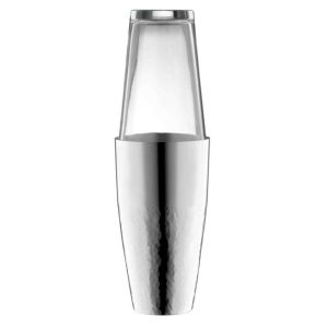Martele Silverplate Cocktail Shaker With Glass by Robbe & Berking