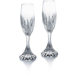 Massena Champagne Flute Box/2 by Baccarat