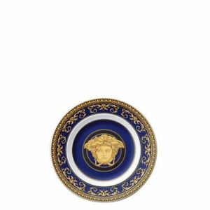 Medusa Blue Bread & Butter Plate* by Versace
