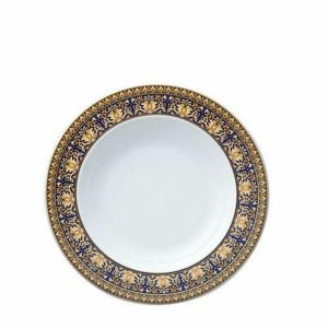 Medusa Blue Rim Soup by Versace