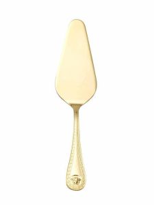 Medusa Flatware Gold Plated Cake Server, Gold Plated 8 2/3 Inch by Versace