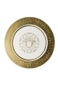 Medusa Gala Gold Service Plate 13&quot by Versace