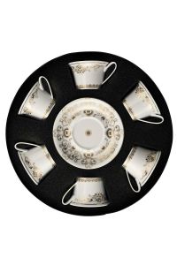 Medusa Gala Gold Tea Cup & Sauce Set/Six, Round Hat Box by Versace