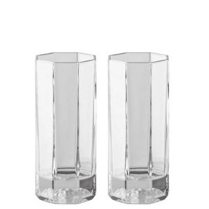 Medusa Lumiere - Clear Longdrink Set Of Two by Versace