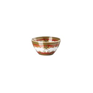 Medusa Red Modern Bowl by Versace