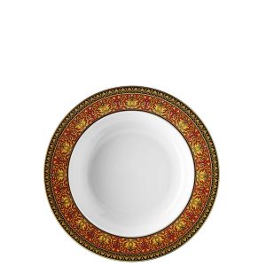 Medusa Red Rim Soup by Versace