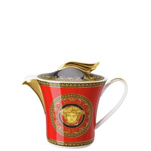 Medusa Red Tea Pot by Versace