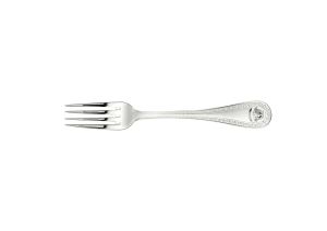 Medusa Silver Flatware Table Fork, Silver Plated by Versace