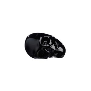 Memento Mori Skull Bowl S Black by Nude Glass