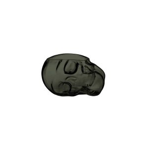 Memento Mori Skull Bowl S Smoke by Nude Glass